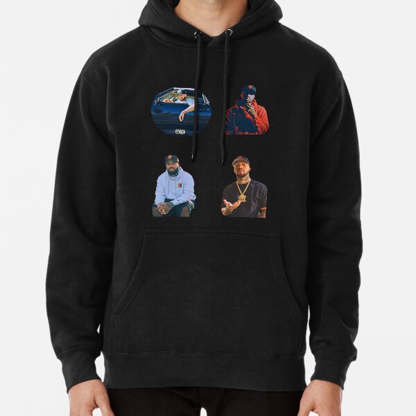 Larry June Stickers / Longsleeve Pullover Hoodie RB0208 product Offical larry june Merch