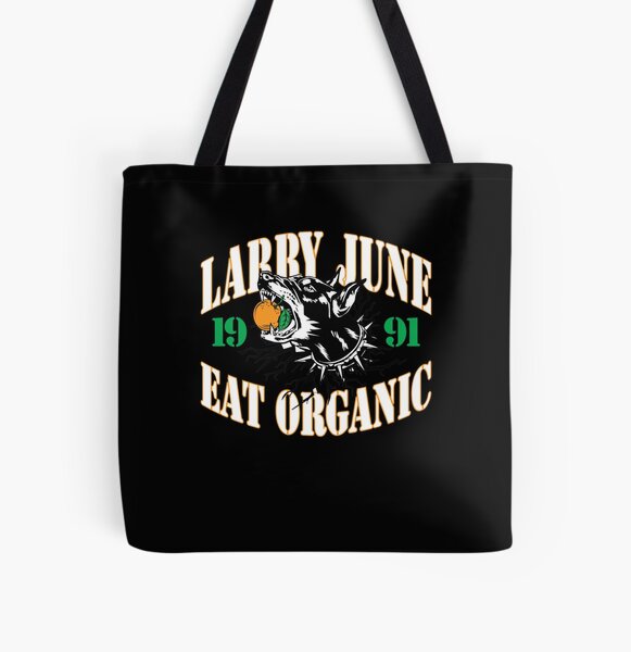 Larry June Merch Larry June Eat Organic All Over Print Tote Bag RB0208 product Offical larry june Merch