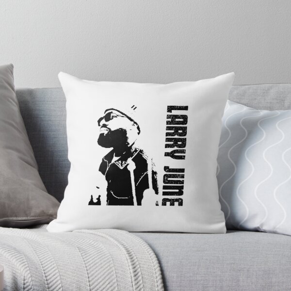  Larry June rapper designs  Throw Pillow RB0208 product Offical larry june Merch