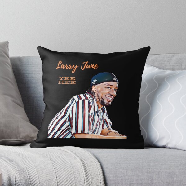 Larry June Yee Hee Throw Pillow RB0208 product Offical larry june Merch
