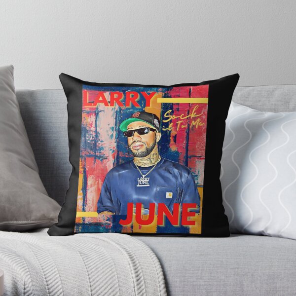 Larry June Sock It To Me Throw Pillow RB0208 product Offical larry june Merch
