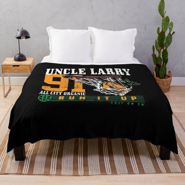 Larry June Merch Uncle Larry 91 All City Organic Run It Up Throw Blanket RB0208 product Offical larry june Merch