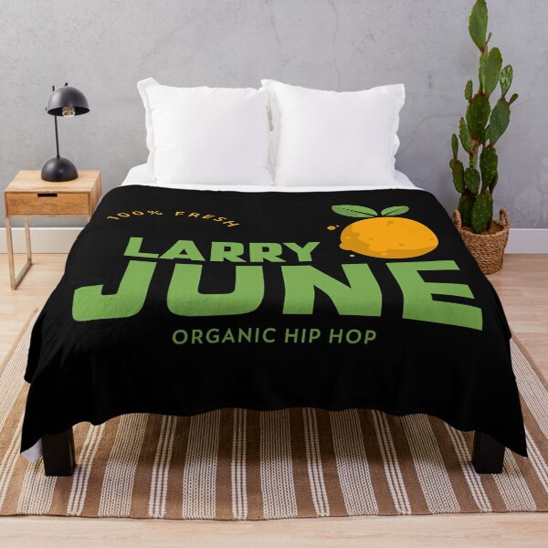 Larry June Organic Hip Hop Throw Blanket RB0208 product Offical larry june Merch