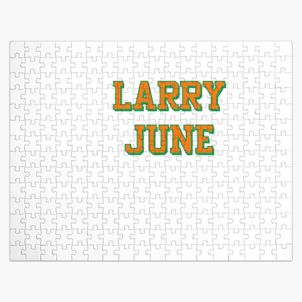 Larry June Merch Larry June Organic Logo Jigsaw Puzzle RB0208 product Offical larry june Merch