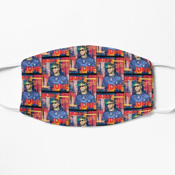 Larry June Sock It To Me Flat Mask RB0208 product Offical larry june Merch